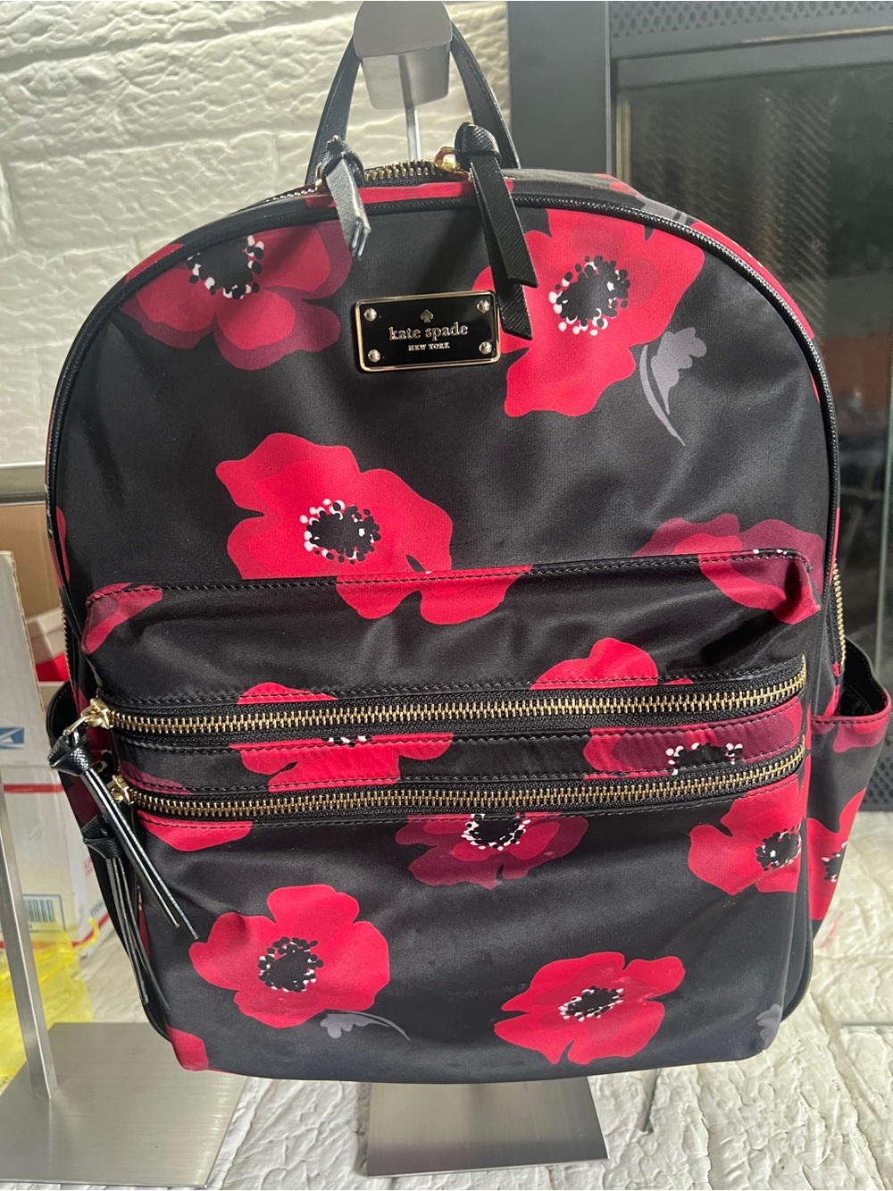 Kate Spade New York Wilson Road Poppy Bradley Backpack. - Picture 1 of 12